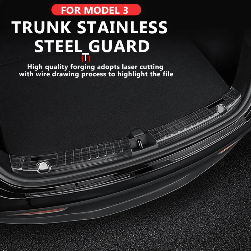 For Tesla Model Y 2022 Car Accessory Rear Trunk Sill Aluminium Alloy Protection Bumper Protector Box Door Sill Panel Trim ModelY
For Tesla Model Y 2022 Car Accessory Rear Trunk Sill Aluminium Alloy Protection Bumper Protector Box Door Sill Panel Trim ModelY