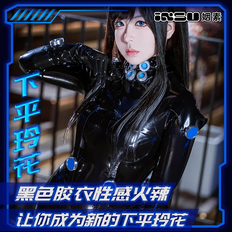 INSU GANTZ Cosplay Costume Shimohira Reika Suits Women Black Latex Bodysuit Halloween Outfits Sexy Latex Jumpsuits Zentai Suit
INSU GANTZ Cosplay Costume Shimohira Reika Suits Women Black Latex Bodysuit Halloween Outfits Sexy Latex Jumpsuits Zentai Suit