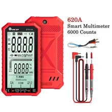 Digital Smart Multimeter Transistor Testers Counts True RMS Auto Electrical Capacitance Meter Temp Resistance
Digital Smart Multimeter Transistor Testers Counts True RMS Auto Electrical Capacitance Meter Temp Resistance
