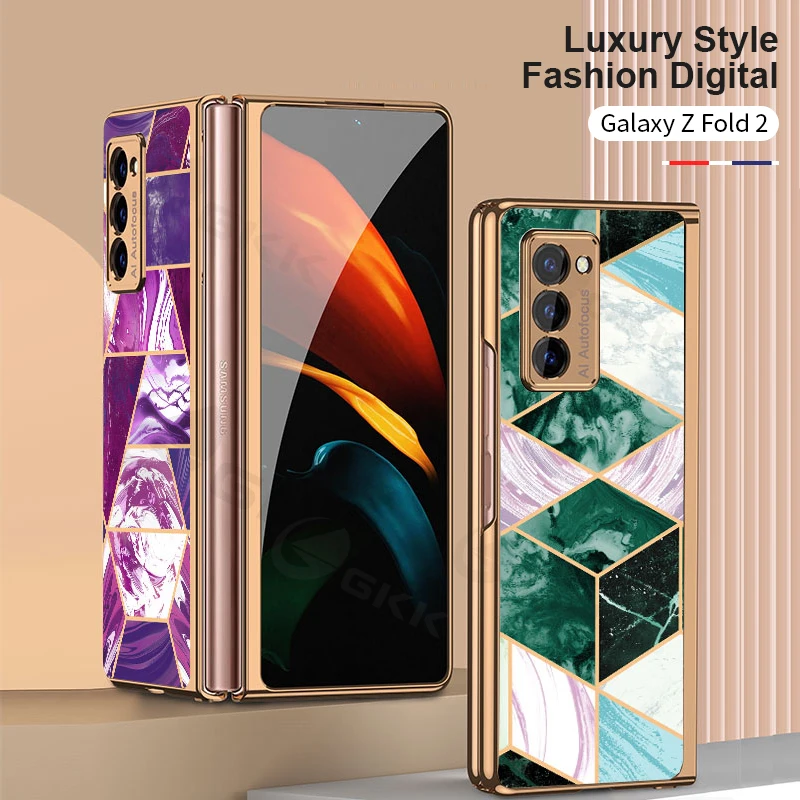 Оригинальный чехол GKK для Samsung Galaxy Z Flip Fold 2 5G, Роскошный чехол из закаленного стекла с покрытием по краям для Samsung Z Flip Fold 2 5G
Оригинальный чехол GKK для Samsung Galaxy Z Flip Fold 2 5G, Роскошный чехол из закаленного стекла с покрытием по краям для Samsung Z Flip Fold 2 5G