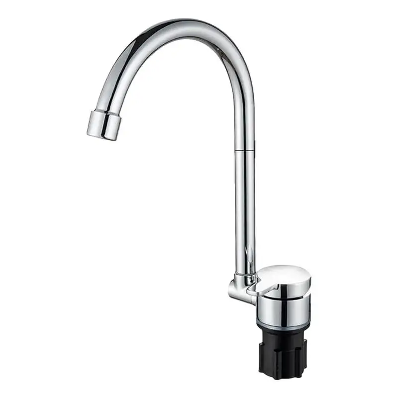 

RV Kitchen Faucets Humanized Brass Faucet Convenient And Rotatable In 360 Boating Equipment For Bar Yacht Boathouses Campervans