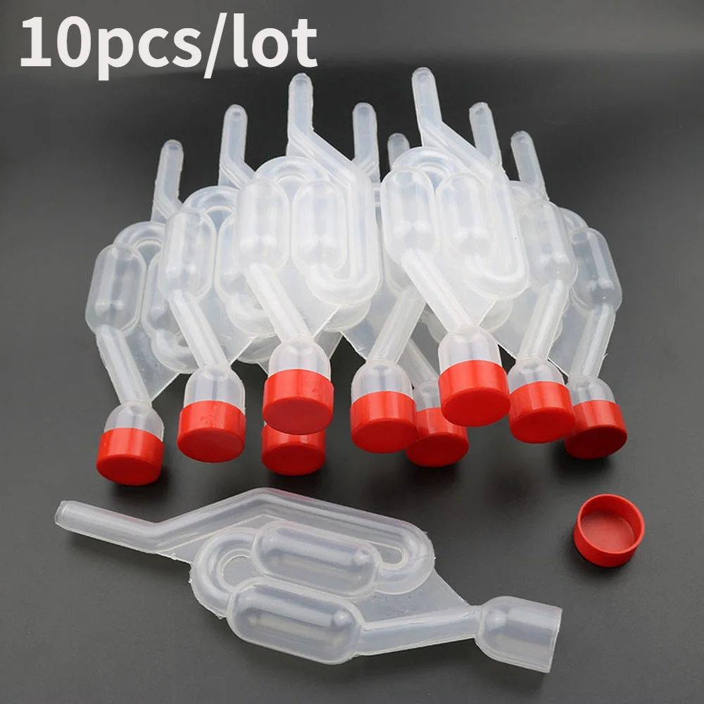 10 PCS Water Seal Exhaust Home Brew Beer Wine Fermentation Airlock Sealed Check Valve Plastic Eco Friendly Valves
10 PCS Water Seal Exhaust Home Brew Beer Wine Fermentation Airlock Sealed Check Valve Plastic Eco Friendly Valves