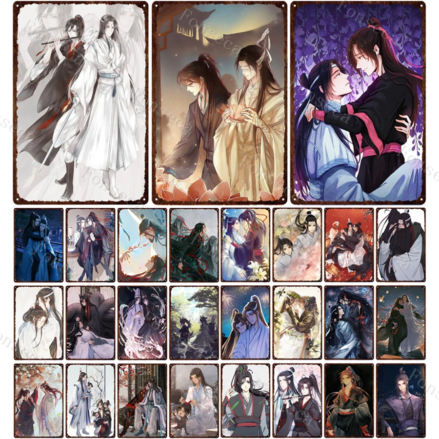 Modaozushi Anime Vintage Metal Sign Animation Characters Tin Plates Retro Home Bar Wall Art Decoration Iron Painting
Modaozushi Anime Vintage Metal Sign Animation Characters Tin Plates Retro Home Bar Wall Art Decoration Iron Painting