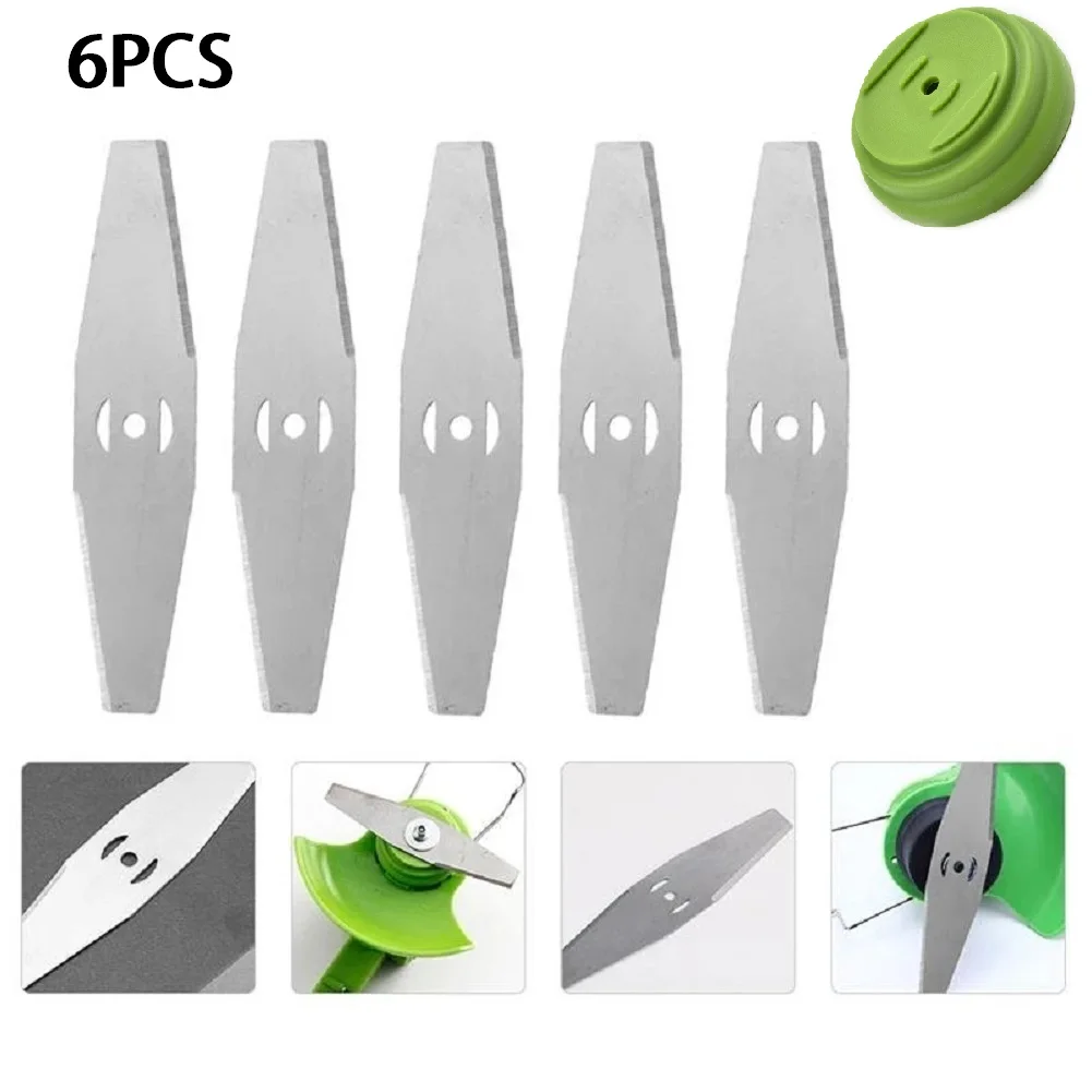 

5pcs/set Metal Grass String Trimmer Head Blade Replacement Lawn Mower Saw Blades Fittings Electric Garden Power Tool Accessoris