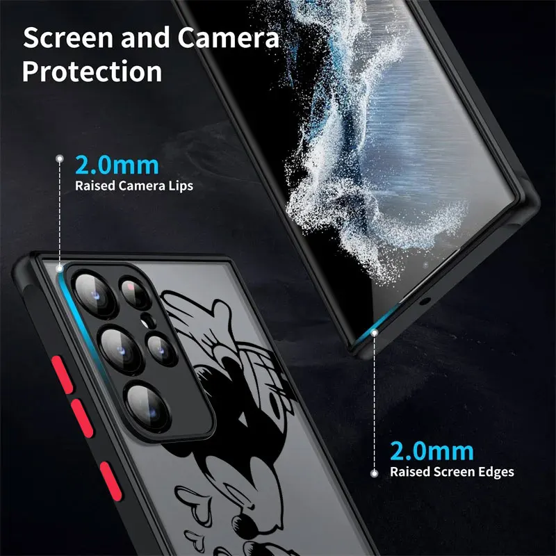 Mickey Minnie Mouse Cartoon Phone Case For Samsung Galaxy S24 Case S23 Ultra S22 S21 S20 FE S10 Plus For S24 Note 20 Ultra Cover Mickey Minnie Mouse Cartoon Phone Case For Samsung Galaxy S24 Case S23 Ultra S22 S21 S20 FE S10 Plus For S24 Note 20 Ultra Cover