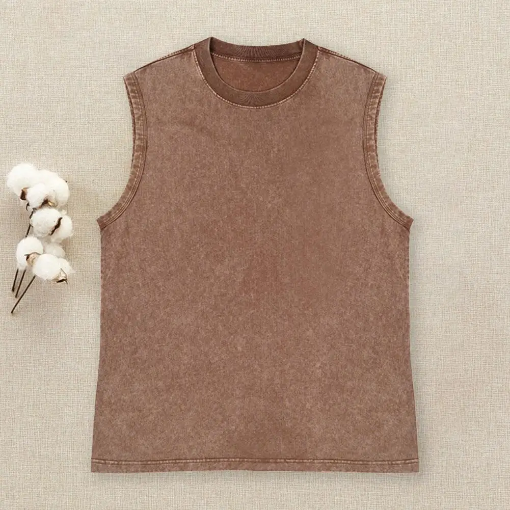 Retro Top Vintage Distressed Tank Top for Men Women Unisex Retro O-neck Vest Loose Fit Solid Color Streetwear Unisex Distressed
Retro Top Vintage Distressed Tank Top for Men Women Unisex Retro O-neck Vest Loose Fit Solid Color Streetwear Unisex Distressed