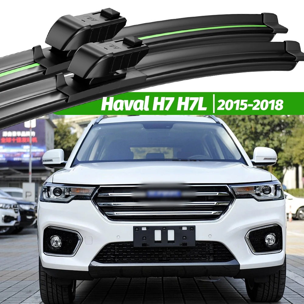 For Great Wall Haval H7 H7L 2015-2018 2pcs Front Windshield Wiper Blades 2016 2017 Windscreen Window Accessories
For Great Wall Haval H7 H7L 2015-2018 2pcs Front Windshield Wiper Blades 2016 2017 Windscreen Window Accessories