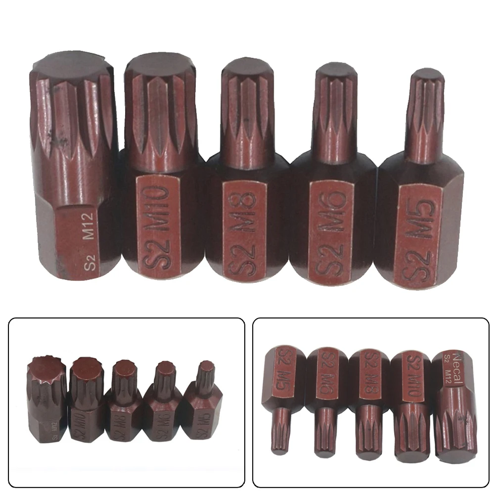 5pcs 30mm Length Star Screwdriver Bits Alloy Steel Screw Driver 10mm Hex Shank Screwdriver Head For Impact Screwdriver
5pcs 30mm Length Star Screwdriver Bits Alloy Steel Screw Driver 10mm Hex Shank Screwdriver Head For Impact Screwdriver