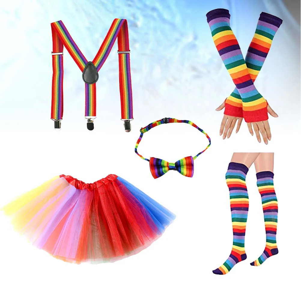 Halloween Costums Rainbow Skirt Party Outfits Performance Costume Hallowen Skirts Girls Costumes
Halloween Costums Rainbow Skirt Party Outfits Performance Costume Hallowen Skirts Girls Costumes