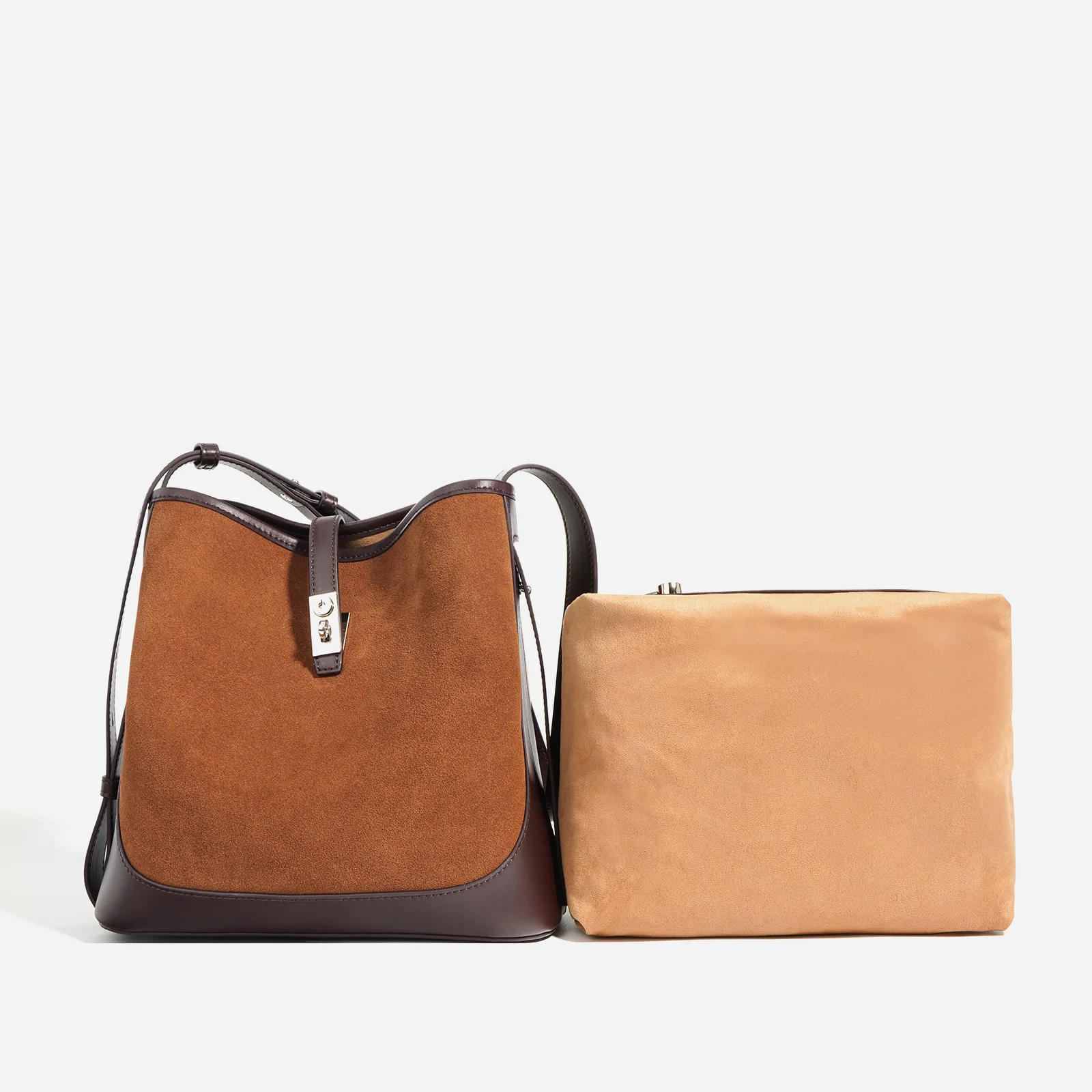 Contrast Color Fashion Women's Shoulder Bags Large Capacity Sude Leather Tote Shoulder Bag For Travel
Contrast Color Fashion Women's Shoulder Bags Large Capacity Sude Leather Tote Shoulder Bag For Travel