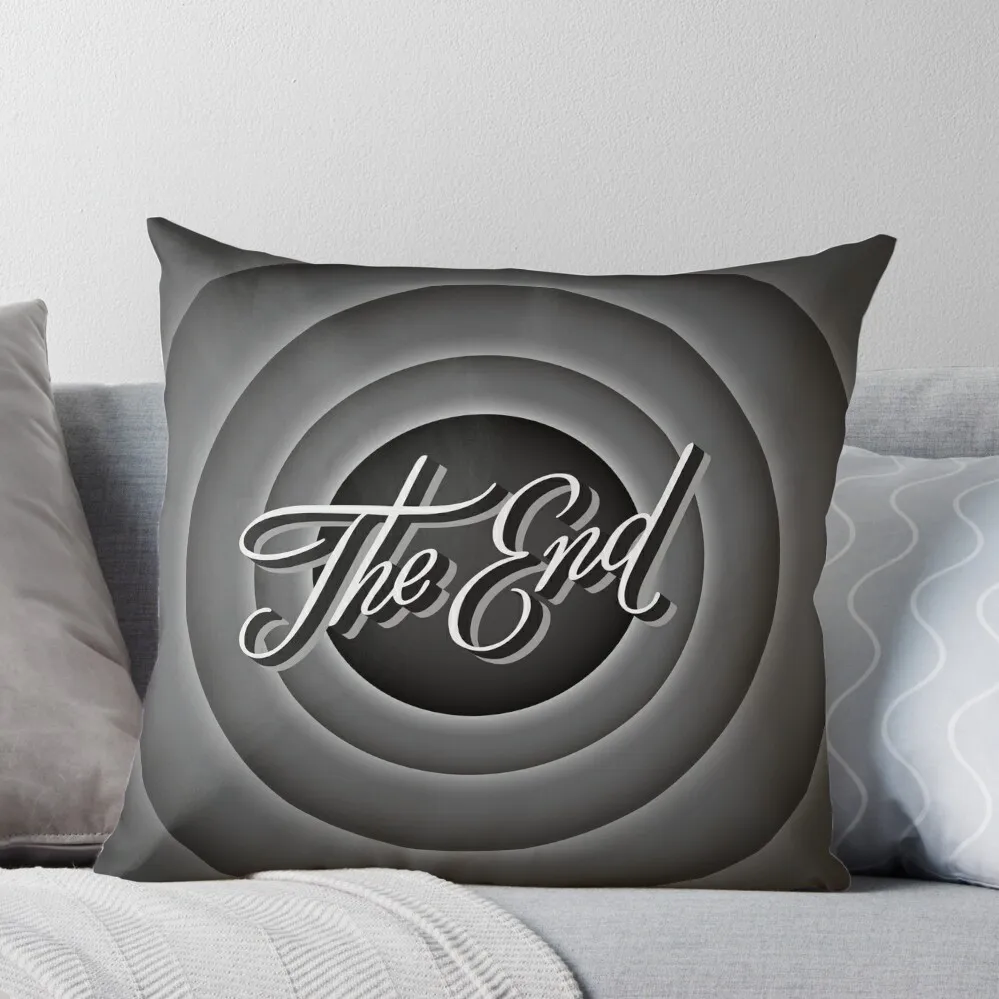 Retro Movie Ending Screen Throw Pillow Bed pillowcases christmas supplies New year Anime
Retro Movie Ending Screen Throw Pillow Bed pillowcases christmas supplies New year Anime
