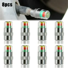 8Pc Car Tire Pressure Monitor Systems Valve Cap W/Sensor Indicator Tyre Pressure Sensor Pressure Gauge 3 Color Replacement Parts
8Pc Car Tire Pressure Monitor Systems Valve Cap W/Sensor Indicator Tyre Pressure Sensor Pressure Gauge 3 Color Replacement Parts