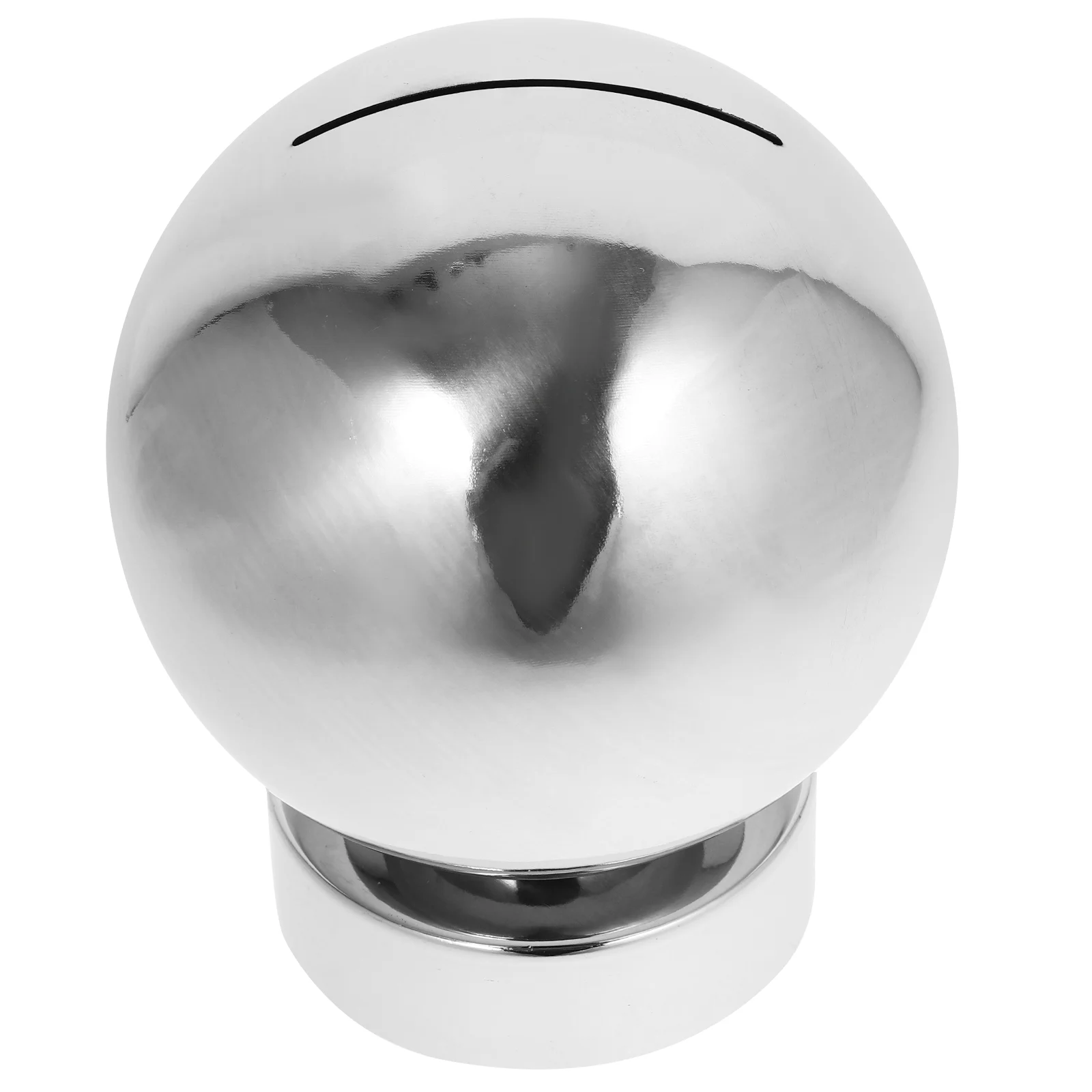 Stainless Steel Piggy Bank Coins Money Safe Globe Savings Photo Prop Compact for Decoration
Stainless Steel Piggy Bank Coins Money Safe Globe Savings Photo Prop Compact for Decoration