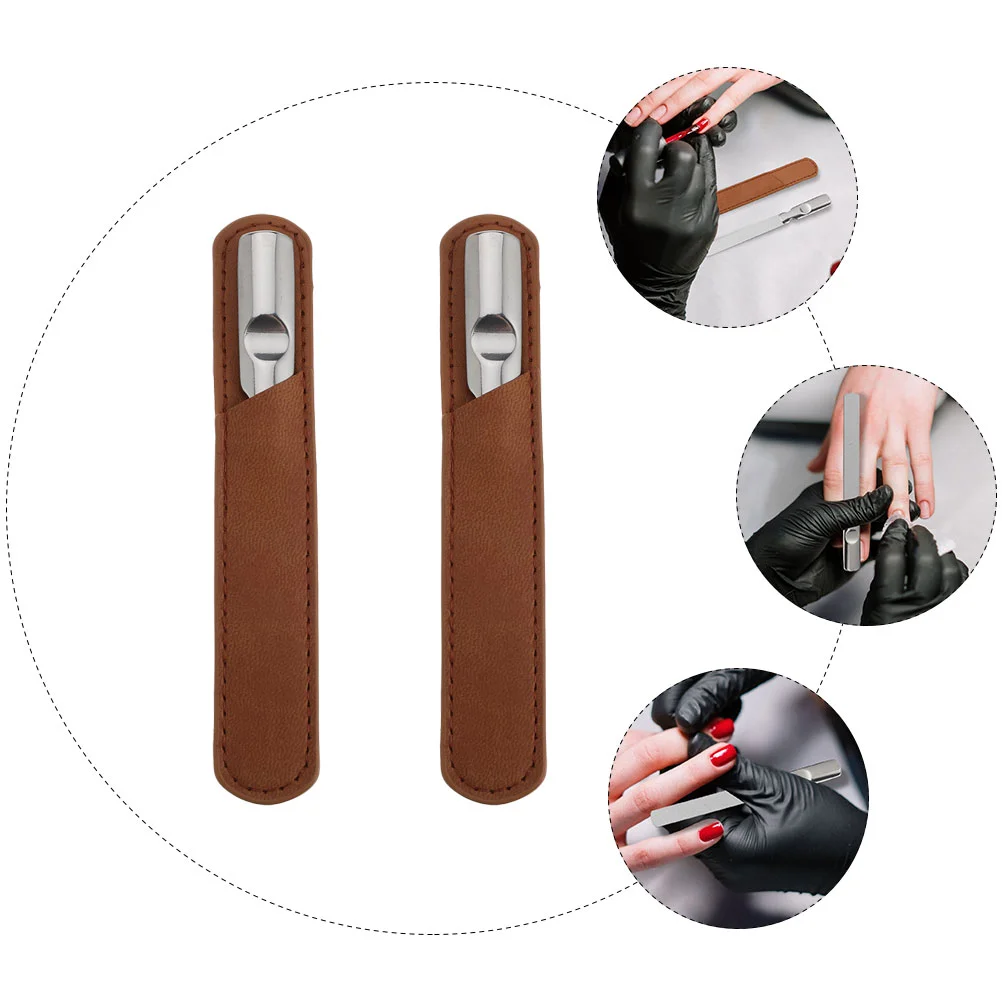 2 Sets Nail File Pedicouture Accessory with Case Stainless Steel Manicure Files Tool Acrylic
2 Sets Nail File Pedicouture Accessory with Case Stainless Steel Manicure Files Tool Acrylic