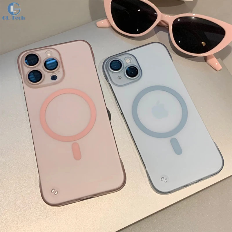Skin Feel Matte Clear Magsafe Magnetic Case for iPhone 15 14 Plus 13 12 Pro Max With Lens Film Anti-drop Rimless Cover Founds
Skin Feel Matte Clear Magsafe Magnetic Case for iPhone 15 14 Plus 13 12 Pro Max With Lens Film Anti-drop Rimless Cover Founds