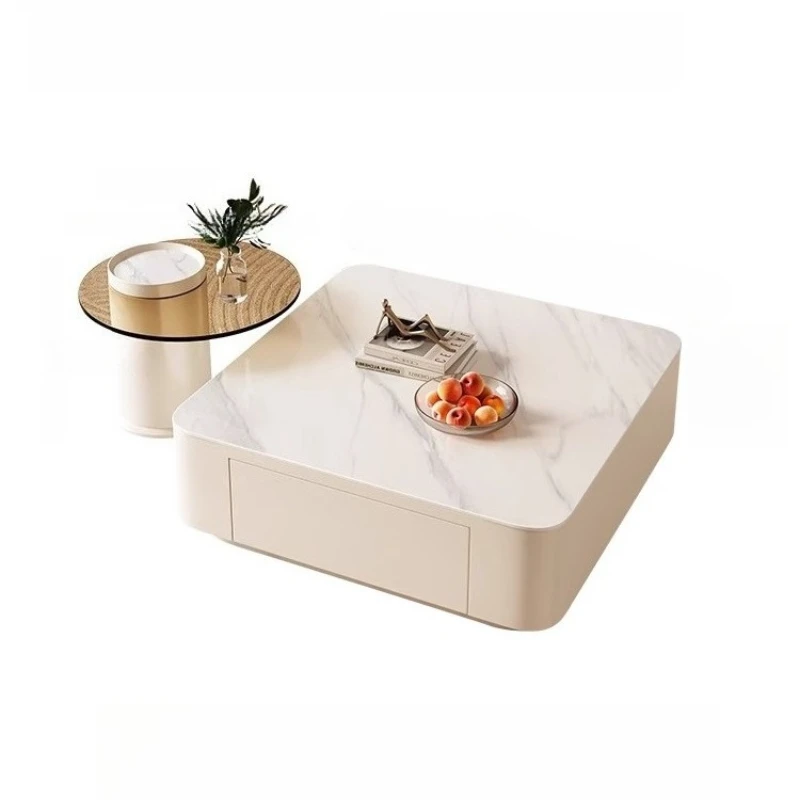 Italian Aesthetic Coffee Table Modern Light Luxury Lounge Salon Living Room Side Table Decoration Accessories Meubles Furniture Italian Aesthetic Coffee Table Modern Light Luxury Lounge Salon Living Room Side Table Decoration Accessories Meubles Furniture