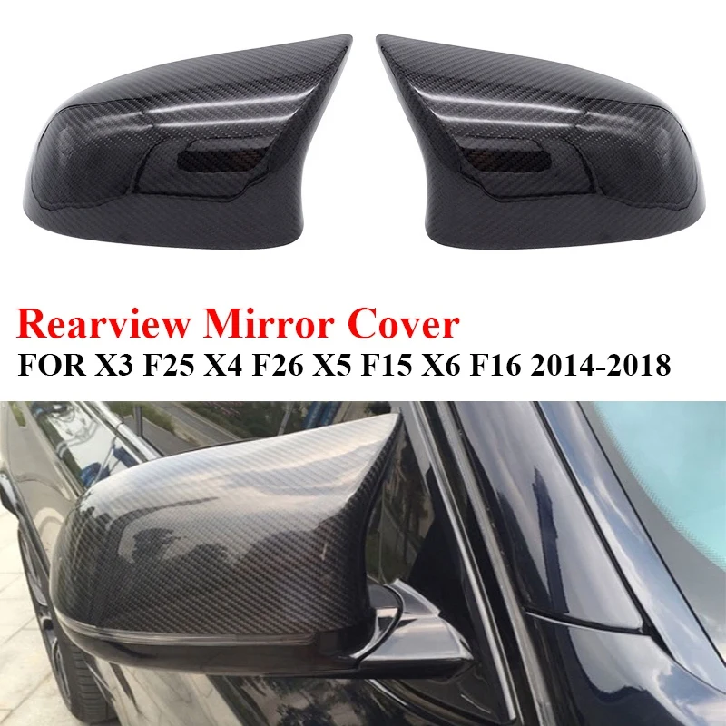 Carbon Fiber Rearview Mirror Covers Caps Side Mirror Protector For-Bmw X3 F25 X4 F26 X5 F15 X6 F16 2014-2018
Carbon Fiber Rearview Mirror Covers Caps Side Mirror Protector For-Bmw X3 F25 X4 F26 X5 F15 X6 F16 2014-2018