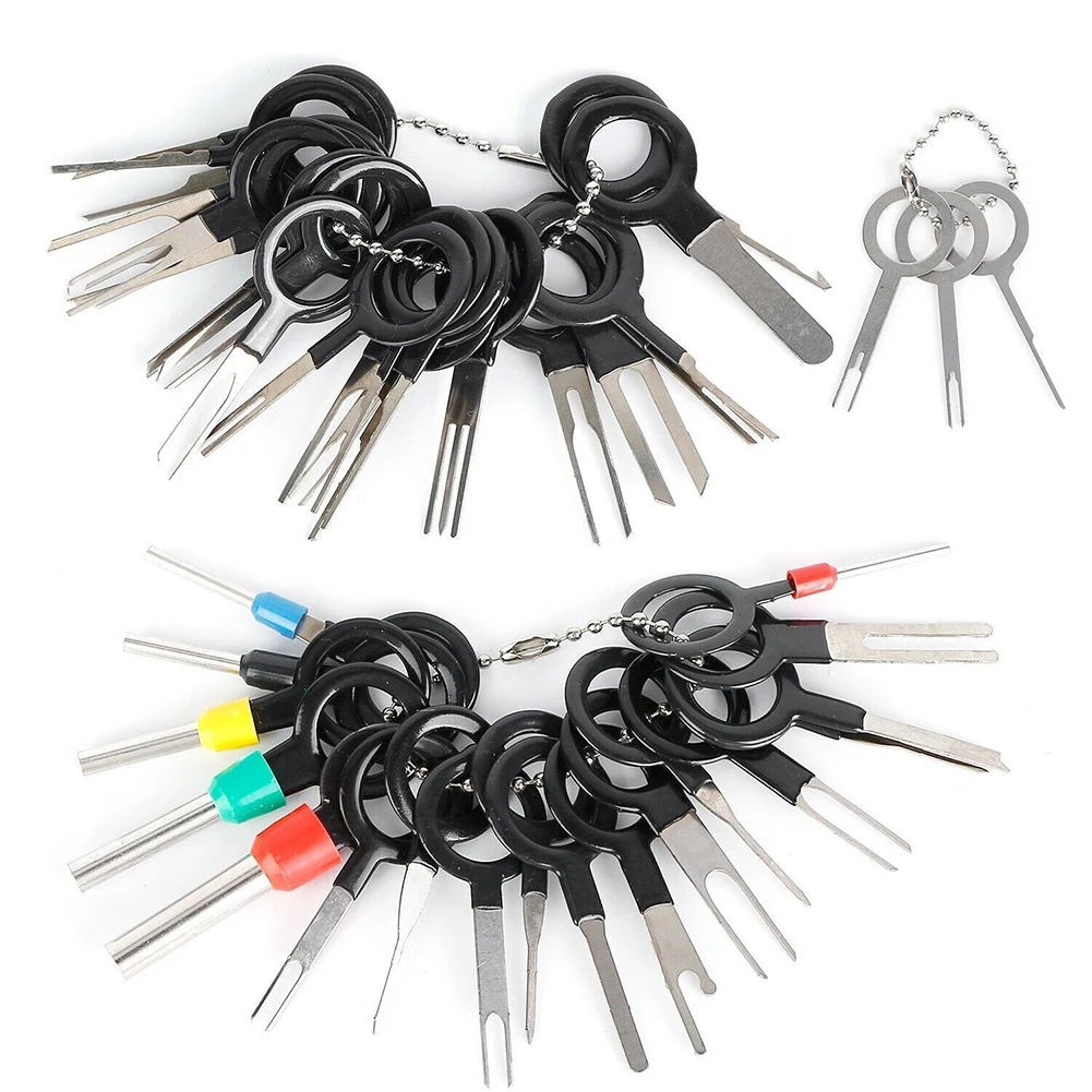 Safe and Easy Removal of Electrical Connectors with 41Pcs Pin Removal Tool Set Perfect for DIY and Professional Use
Safe and Easy Removal of Electrical Connectors with 41Pcs Pin Removal Tool Set Perfect for DIY and Professional Use