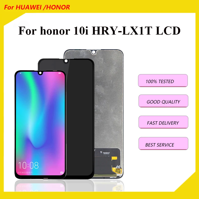 6.21"For honor 10i LCD Screen + Touch Digitizer Display HRY-LX1T for honor 10i LCD Screen Replacement Assembly
6.21"For honor 10i LCD Screen + Touch Digitizer Display HRY-LX1T for honor 10i LCD Screen Replacement Assembly