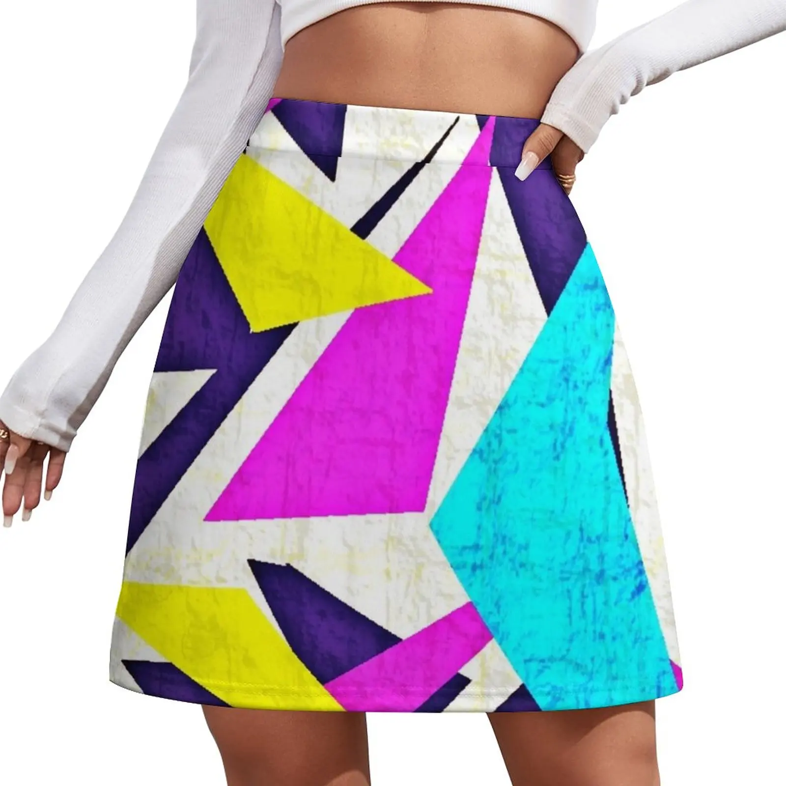 

Lost In The 80's Vol. 3 Mini Skirt summer dress for women 2024 summer clothes Women's skirts