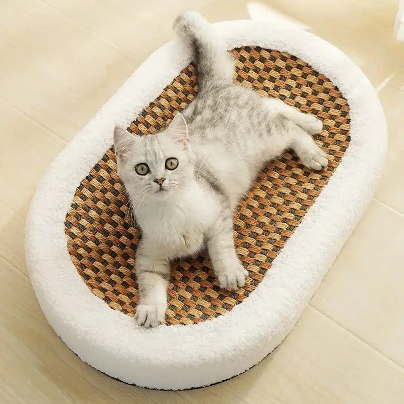 Sisal Cat Claw Board Nest Integrated Cat Nest,large Round Scratch Resistant Wear-Resistant Dog Toy,pet Accessories
Sisal Cat Claw Board Nest Integrated Cat Nest,large Round Scratch Resistant Wear-Resistant Dog Toy,pet Accessories