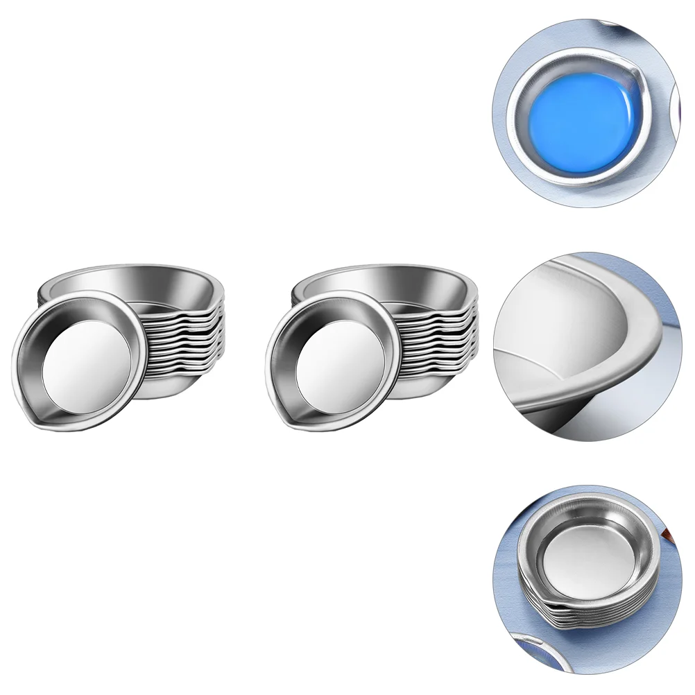 Stainless Steel Painting Color Practical Simple Metal Color Home Store Metal Painting Tray Watercolor Mixing Bowl Tray
Stainless Steel Painting Color Practical Simple Metal Color Home Store Metal Painting Tray Watercolor Mixing Bowl Tray