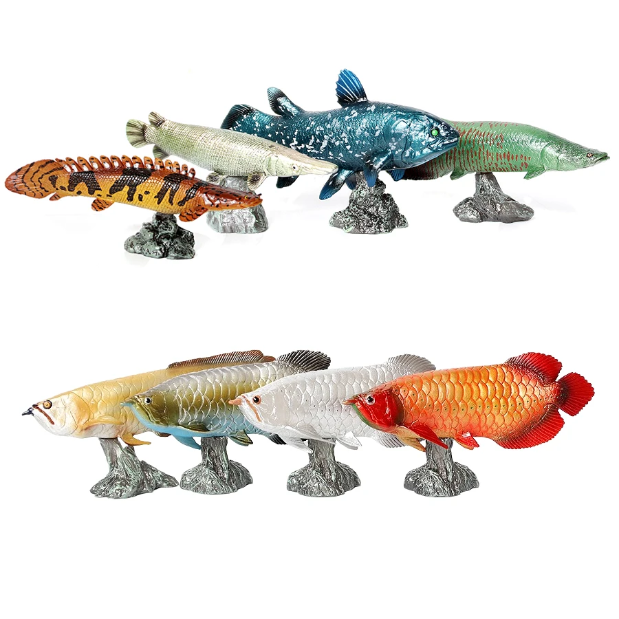Realistic Sealife Animals Model Figurine Arowana Action Figure Alligator Fish Sand Table Collection Educational Toy for Kid Gift
Realistic Sealife Animals Model Figurine Arowana Action Figure Alligator Fish Sand Table Collection Educational Toy for Kid Gift
