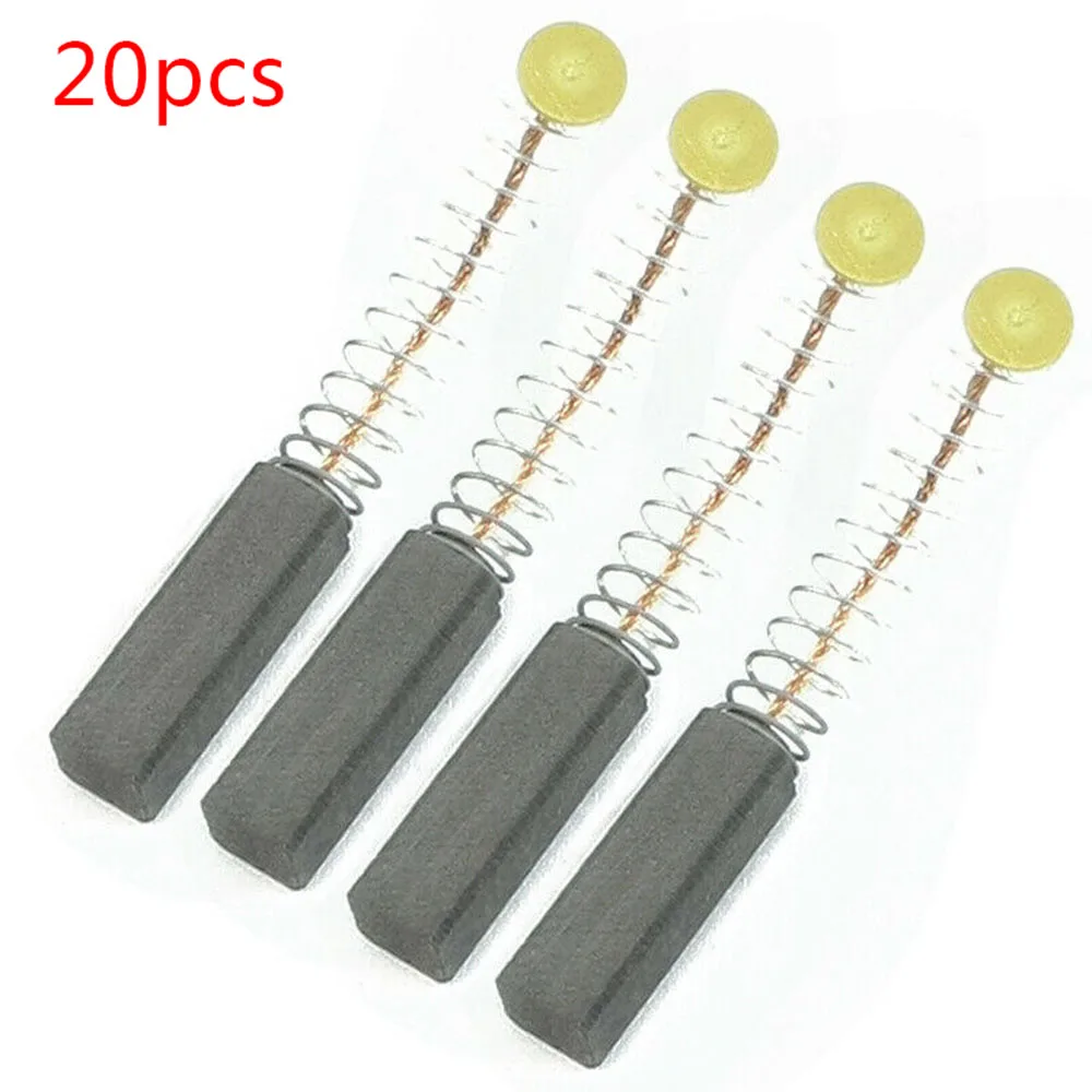 20pcs Motor Carbon Brushes 6*6*20mm For Lectric Motor Power Drill Carving Machine Power Tool Accessories Replacement
20pcs Motor Carbon Brushes 6*6*20mm For Lectric Motor Power Drill Carving Machine Power Tool Accessories Replacement