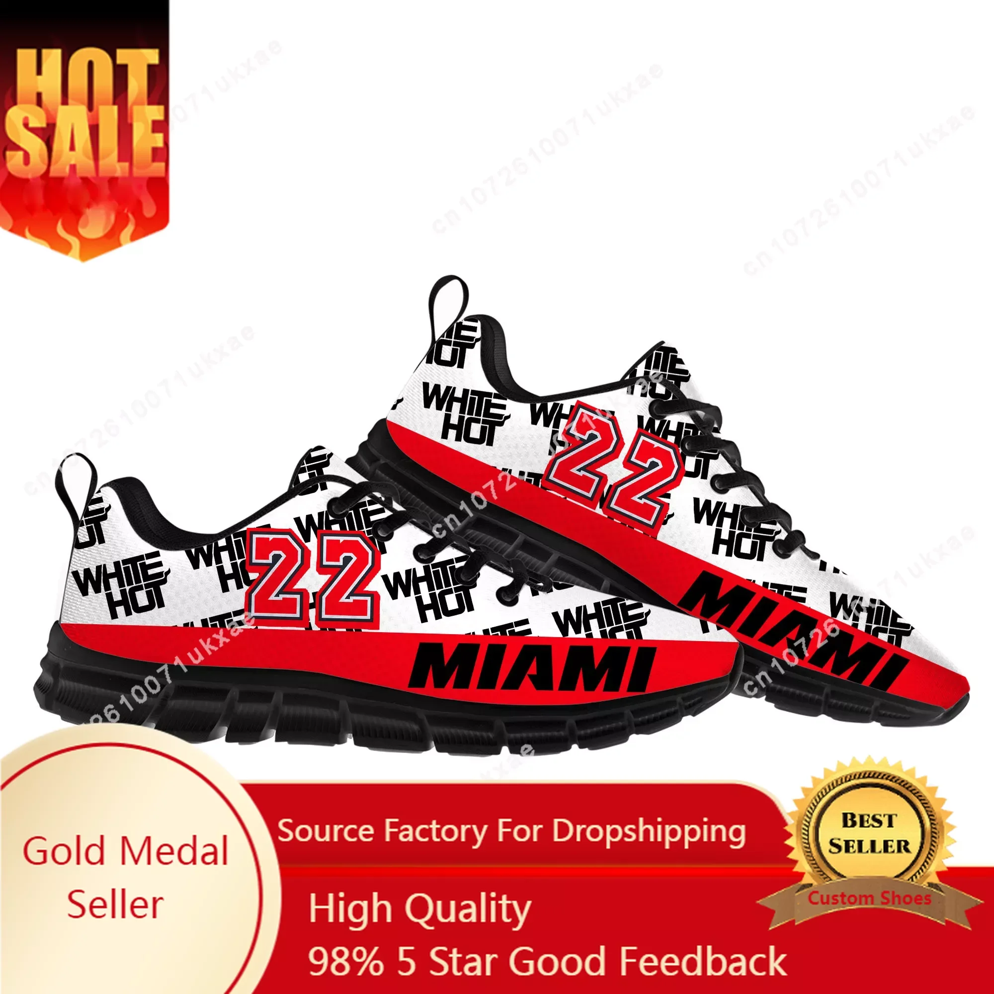 Miami Number 22 14 13 White Hot Sports Shoes Mens Womens Teenager Kids Children Sneakers Parent Child Sneaker Customize Shoe
Miami Number 22 14 13 White Hot Sports Shoes Mens Womens Teenager Kids Children Sneakers Parent Child Sneaker Customize Shoe