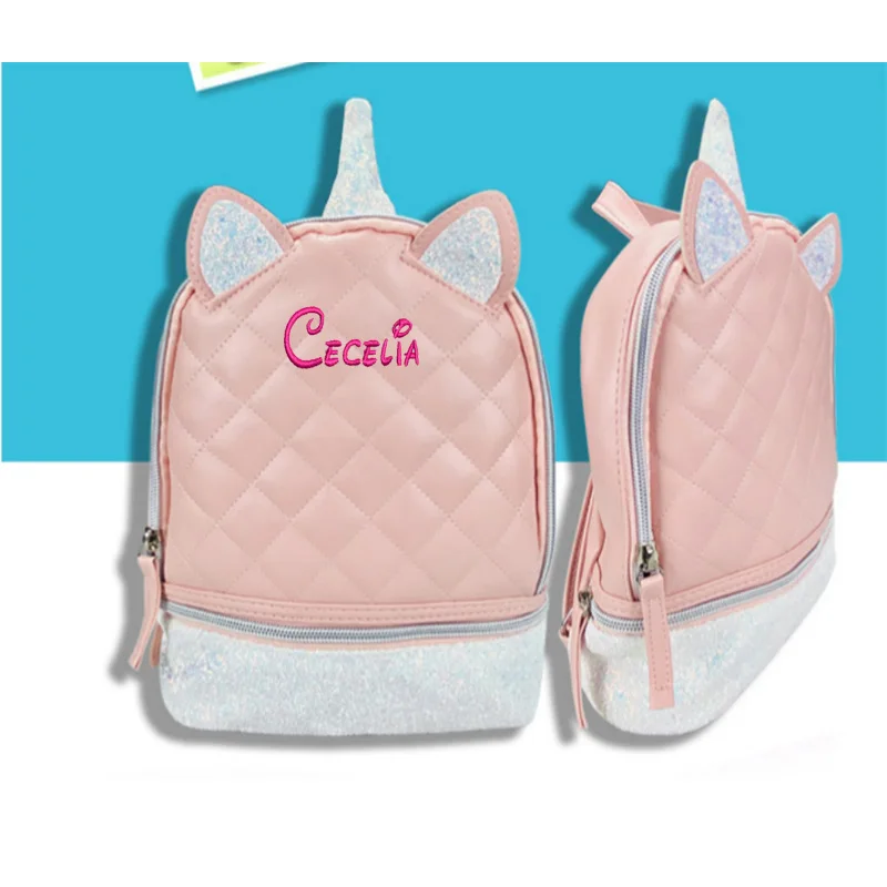 Embroidered Name New Bag Personalized Children's Bag Girls Backpack Bag Unicorn Primary School PU Backpack
Embroidered Name New Bag Personalized Children's Bag Girls Backpack Bag Unicorn Primary School PU Backpack