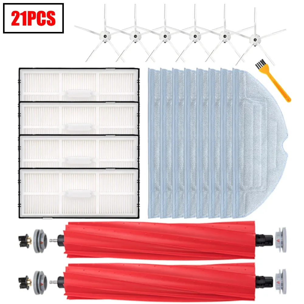 Main Brush Side Brush Hepa Filter Mop Cloth For Xiaomi For Roborock S7 T7S T7S PLUS G10 Vacuum Cleaner Spare Parts Accessories
Main Brush Side Brush Hepa Filter Mop Cloth For Xiaomi For Roborock S7 T7S T7S PLUS G10 Vacuum Cleaner Spare Parts Accessories