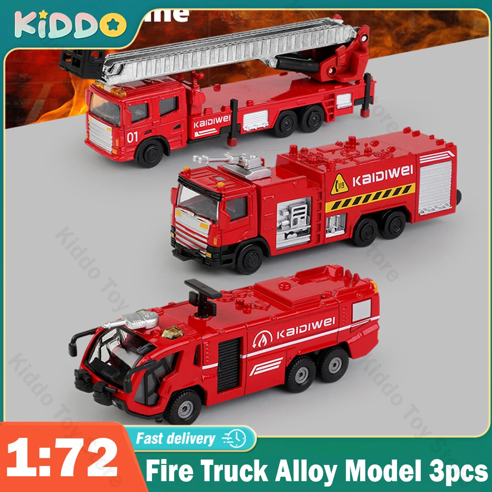 Kaidiwei Alloy Engineering Vehicle Diecast Toys Model Fire Truck Alloy Water Gun Educational Children Gift Rescue Car Ladder
Kaidiwei Alloy Engineering Vehicle Diecast Toys Model Fire Truck Alloy Water Gun Educational Children Gift Rescue Car Ladder
