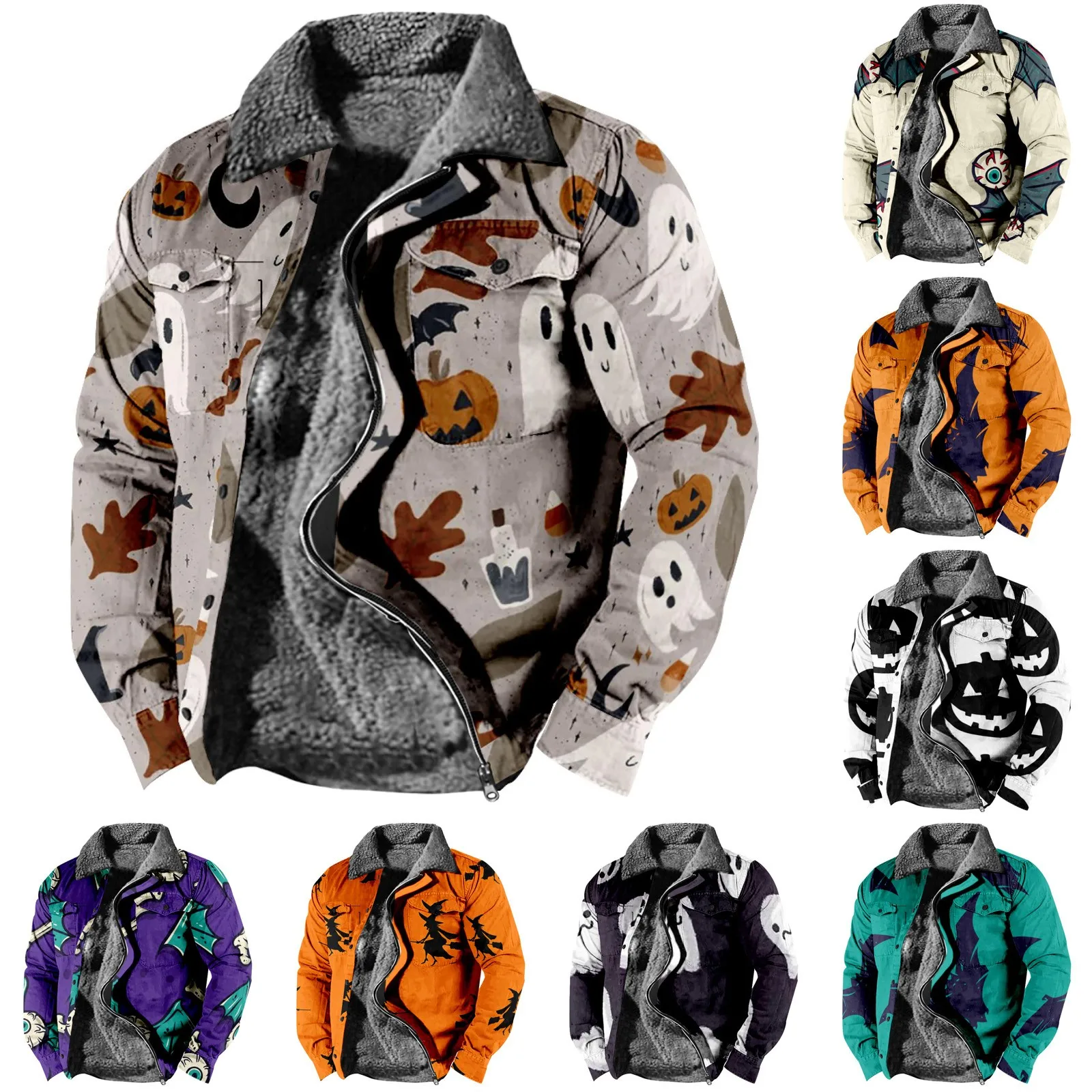 Men'S Winter Halloween Casual Print Long Sleeve Button Thick Coat Winter Jackets For Men Male Top Winter куртка мужская зимняя
Men'S Winter Halloween Casual Print Long Sleeve Button Thick Coat Winter Jackets For Men Male Top Winter куртка мужская зимняя