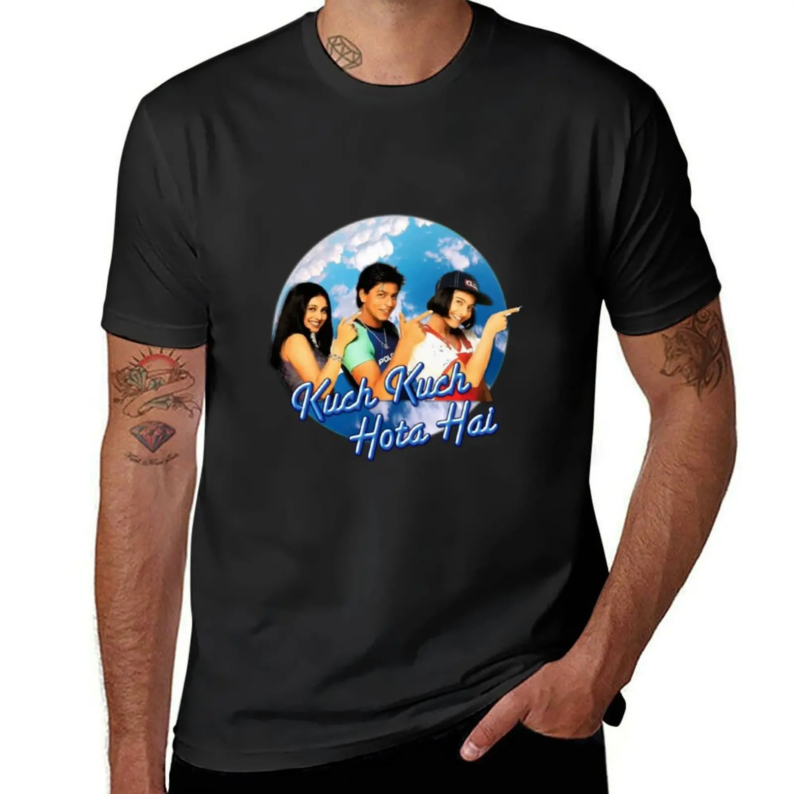 Shahrukh Khan Vintage DesignKuch Kuch Hota Hai T-Shirt cute tops sports fans workout shirts for men
Shahrukh Khan Vintage DesignKuch Kuch Hota Hai T-Shirt cute tops sports fans workout shirts for men