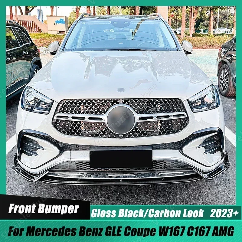 Front Bumper Splitter Lip Diffuser Spoiler Protector Body Kit Tuning For Mercedes Benz GLE Coupe W167 C167 AMG 2023+ Gloss Black
Front Bumper Splitter Lip Diffuser Spoiler Protector Body Kit Tuning For Mercedes Benz GLE Coupe W167 C167 AMG 2023+ Gloss Black