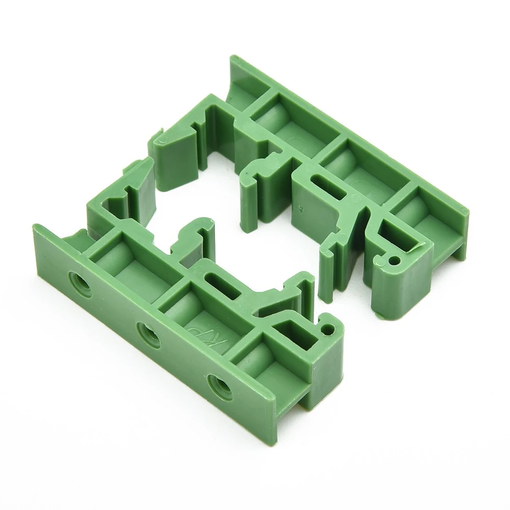 

5 Sets PCB DIN 35 Rail Mounting Rails Adapter PCB Mount Bracket Clips Mount Holder Carrier Clips Mount Holder 35mm Electrical