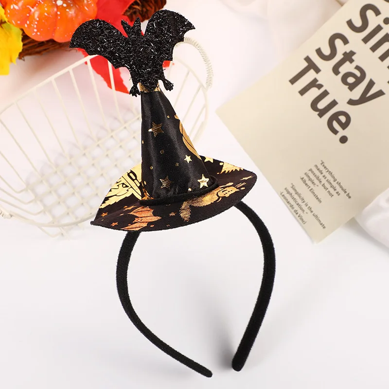 Halloween Hat Headband Little Bat/Pointed Hat Hair Band Carnival Party Prom Dressing Hair Accessories Hair Band
Halloween Hat Headband Little Bat/Pointed Hat Hair Band Carnival Party Prom Dressing Hair Accessories Hair Band