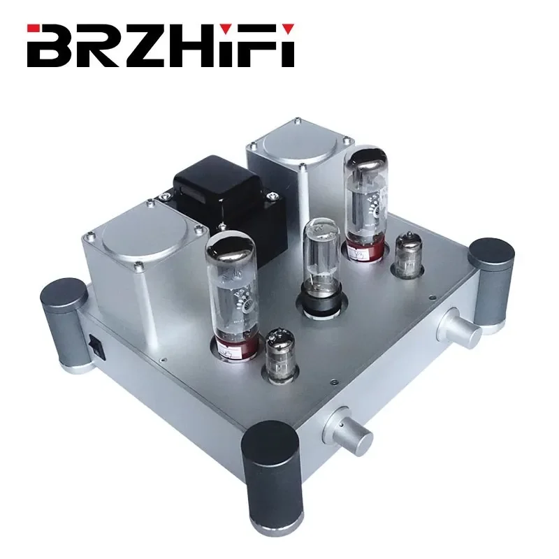 

BRZHIFI A20 EL34 Class A Tube Power Audio Amplifier 10W*2 Close to 300B Stereo Sound Z11 Transformer All Aluminum Case HiFi Amp