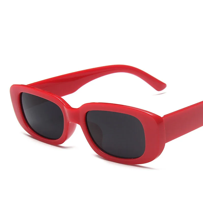 

Маленькие прямоугольные женские солнцезащитные очки ретро брендовые дизайнерские Квадратные Солнцезащитные очки винтажные модные декоративные очки UV400