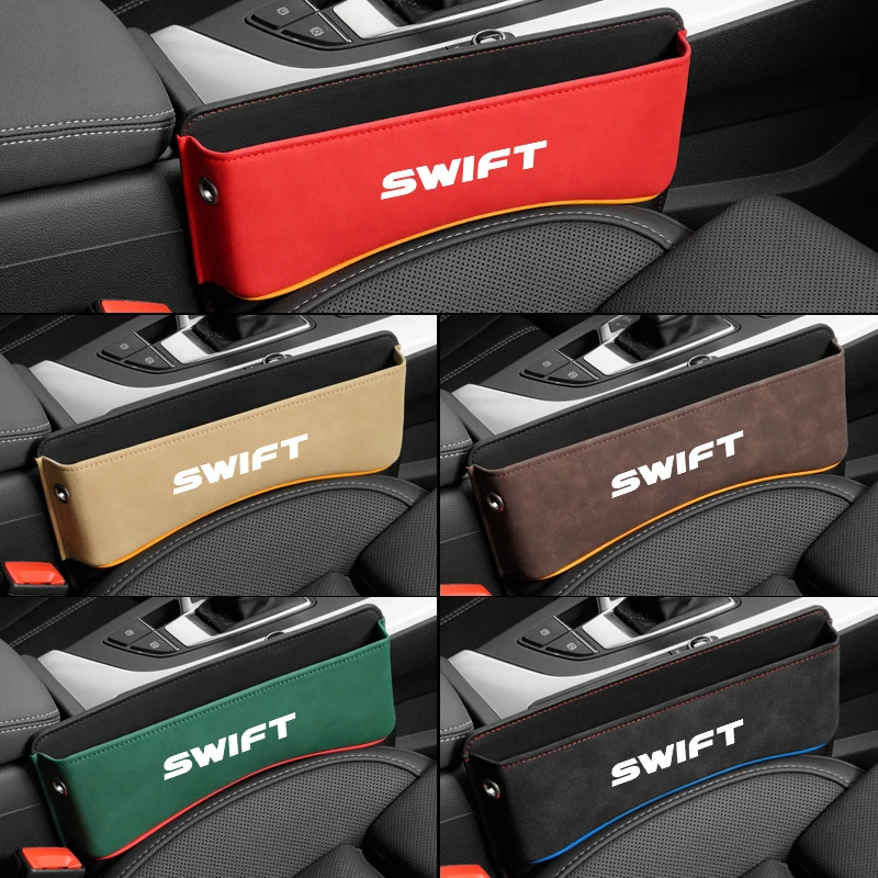 For Suzuki Swift Car Seat Gap Organizer Seat Side Bag Reserved Charging Cable Hole Universal Car Seat Storage Box accessories
For Suzuki Swift Car Seat Gap Organizer Seat Side Bag Reserved Charging Cable Hole Universal Car Seat Storage Box accessories