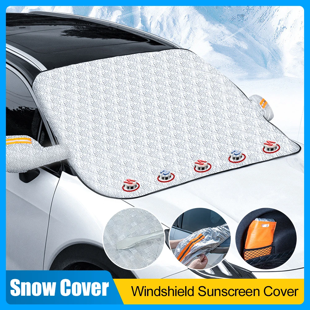 1PCS Universal Car Front Windshield Cover Ice Protector Cover Car Winter Summer Windshield Shield Auto Exterior Accessories
1PCS Universal Car Front Windshield Cover Ice Protector Cover Car Winter Summer Windshield Shield Auto Exterior Accessories