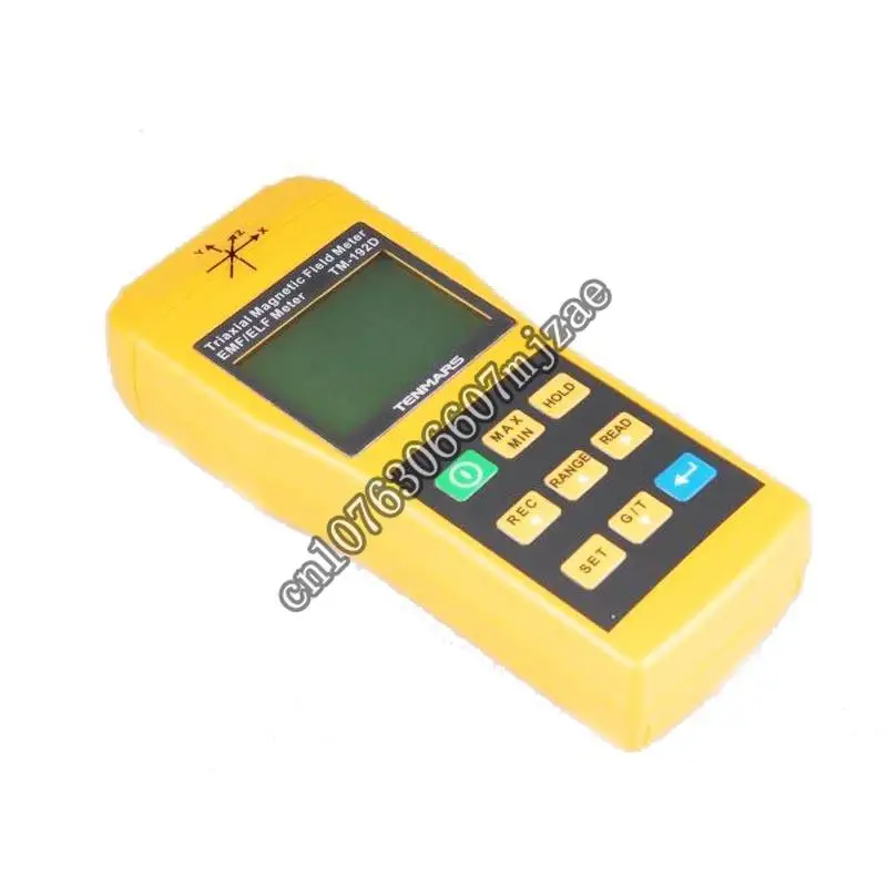 TM-192 3-Axis Electromagnetic Radiation Detectors Magnetic Field Meter Extremely Low Frequency (ELF) of 30 to 2000Hz
TM-192 3-Axis Electromagnetic Radiation Detectors Magnetic Field Meter Extremely Low Frequency (ELF) of 30 to 2000Hz