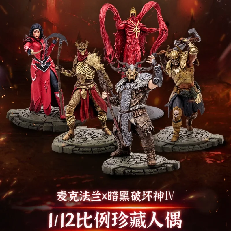 Blizzard Macfarlane Диабло Iv 1/12 Wizardry necromняк варвар друид статуя ручной работы
Blizzard Macfarlane Диабло Iv 1/12 Wizardry necromняк варвар друид статуя ручной работы