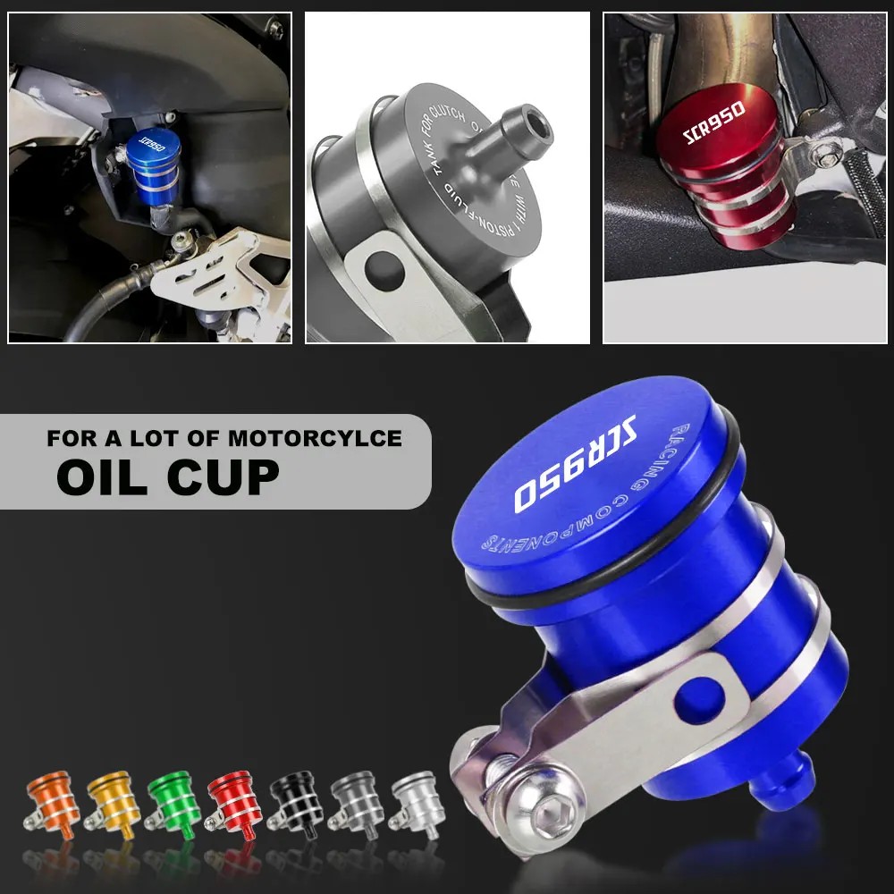 Universal Motorcycle Brake Fluid Reservoir Clutch Cylinder Tank Oil Fluid Cup FOR YAMAHA SCR950 SCR 950 2017 2018 2019 2020 2021
Universal Motorcycle Brake Fluid Reservoir Clutch Cylinder Tank Oil Fluid Cup FOR YAMAHA SCR950 SCR 950 2017 2018 2019 2020 2021