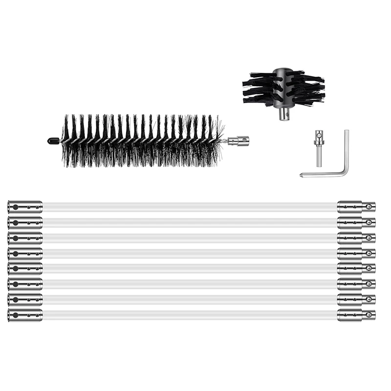 Convenient Practical Useful Chimney Cleaner Fireplace Home Nylon Set Adapter Brush Head Cleaning Household Indoor
Convenient Practical Useful Chimney Cleaner Fireplace Home Nylon Set Adapter Brush Head Cleaning Household Indoor