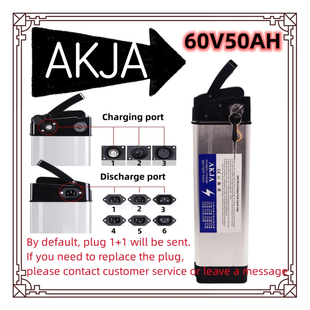 Air fast transportation New Full Capacity Power 18650 Lithium Battery 60V10ah-50ahBattery pack Suitable for Silver Fish 80-2000W
Air fast transportation New Full Capacity Power 18650 Lithium Battery 60V10ah-50ahBattery pack Suitable for Silver Fish 80-2000W