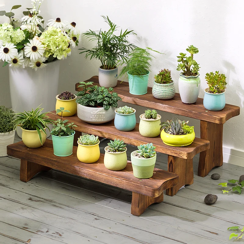 Balcony Layout Flower Rack Living Room Storage Solid Wood Multi-Layer Floor-Standing Succulent Green Radish Basin
Balcony Layout Flower Rack Living Room Storage Solid Wood Multi-Layer Floor-Standing Succulent Green Radish Basin