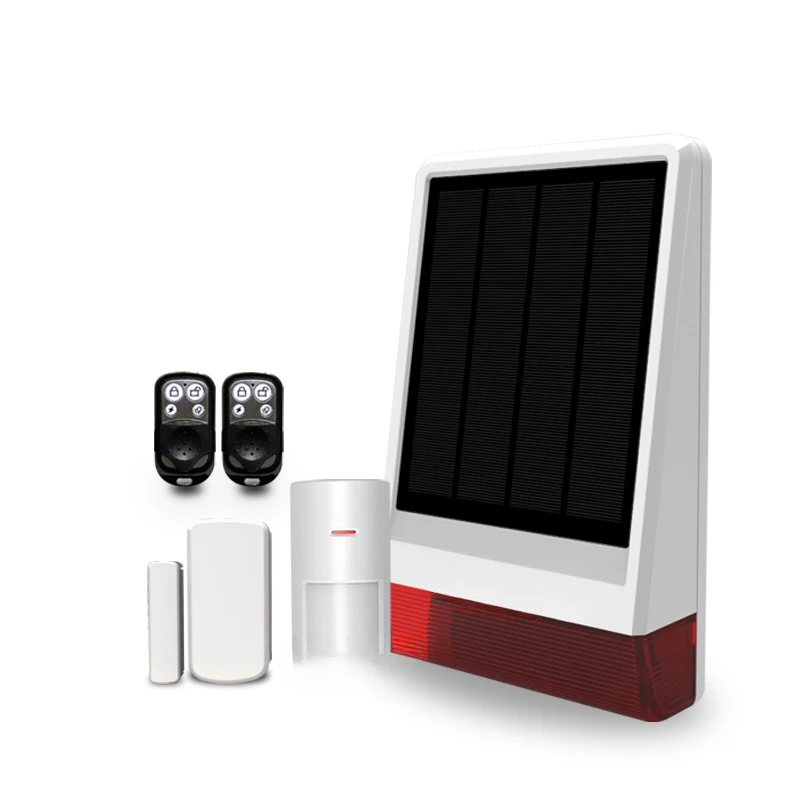433mhz GSM Solar mobile call anti theft burglar intruder Smart Home Security Wireless WIFI 3G GSM Alarm System with APP
433mhz GSM Solar mobile call anti theft burglar intruder Smart Home Security Wireless WIFI 3G GSM Alarm System with APP