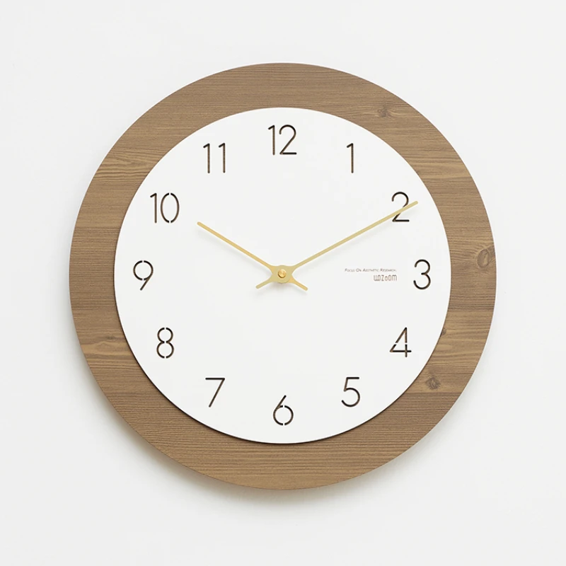 Home Living Room Fashion Clock Creative Light Luxury Modern Minimalist Decor Silent Wooden Clock
Home Living Room Fashion Clock Creative Light Luxury Modern Minimalist Decor Silent Wooden Clock