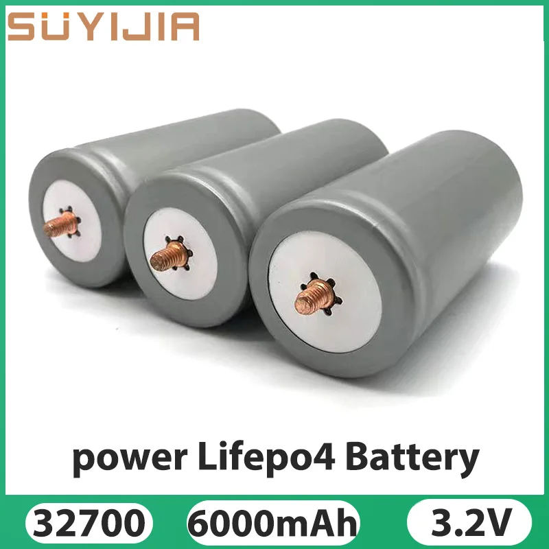 New DIY 32700 LiFePO4 3.2V 6000MAH Lithium Iron Rechargeable Battery for Battery Pack High Power Equipment Battery Free Shipping
New DIY 32700 LiFePO4 3.2V 6000MAH Lithium Iron Rechargeable Battery for Battery Pack High Power Equipment Battery Free Shipping